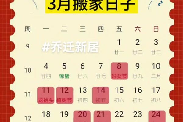 2025正月搬家吉日