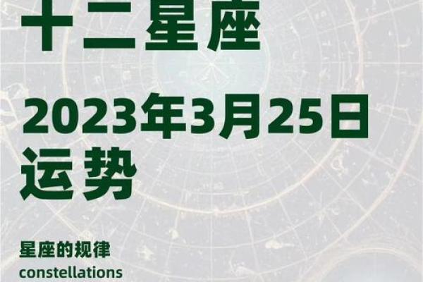 2025年3月25日今日十二星座运势查询