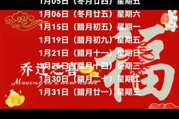 2024年2月乔迁新居黄道吉日(2024年2月乔迁新居黄道吉日查询)