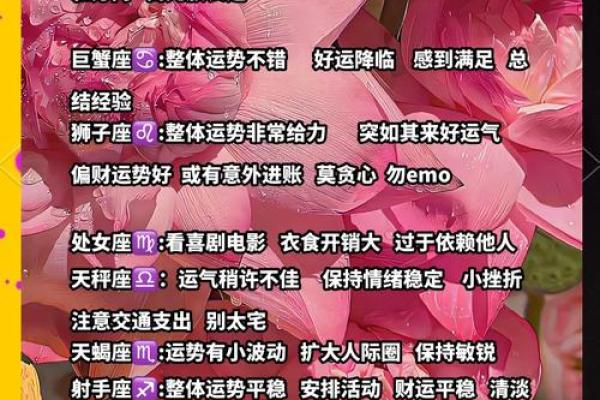 12星座运势今日运势 12星座今日运势解析吉凶预测与运势指南