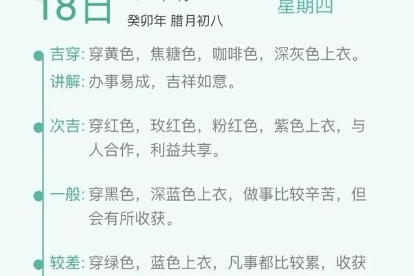 2025年3月16日每日五行穿衣