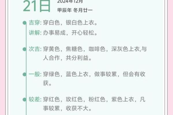 2021年12月15日五行穿衣 2021年12月15日五行穿衣