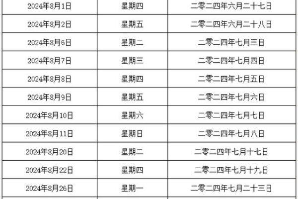 好日子查询2024年吉日2月