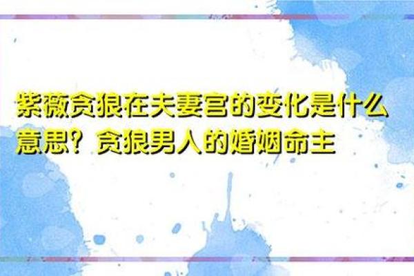 夫妻宫贪狼星入庙_夫妻宫贪狼星入庙揭秘婚姻运势与感情走向