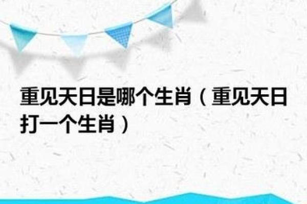 有备无患打一生肖