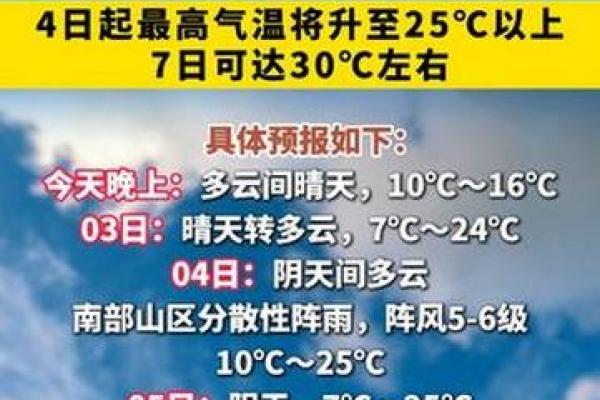 4月4号5号天气预报
