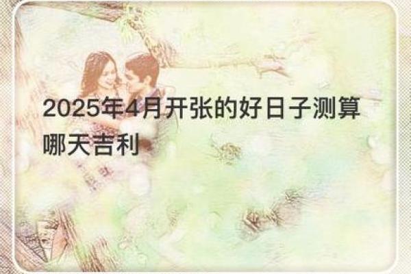 4月开业吉利日子