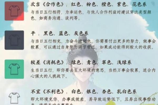 每日穿衣搭配五行2025年4月9日(每日五行穿衣搭配2025.7.9)