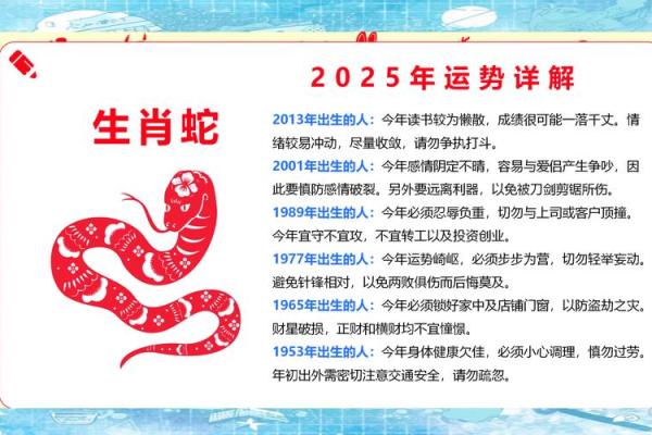 属兔蛇年2025的运势怎么样 2025年属兔蛇年运势解析吉凶如何