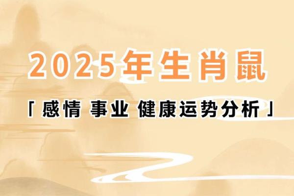 96年属鼠2025年运势及运程