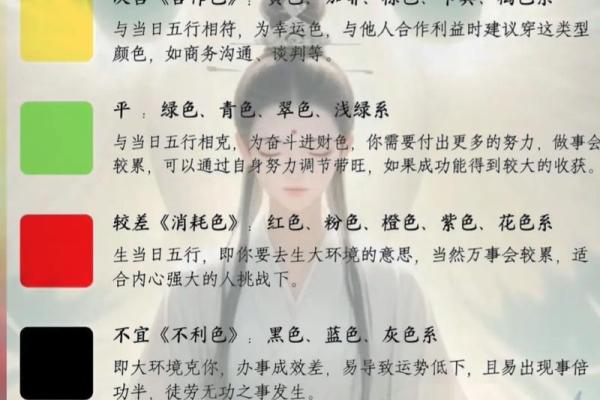 2021年8月6日五行穿衣指南(2021年8月6日五行穿衣每日分享)