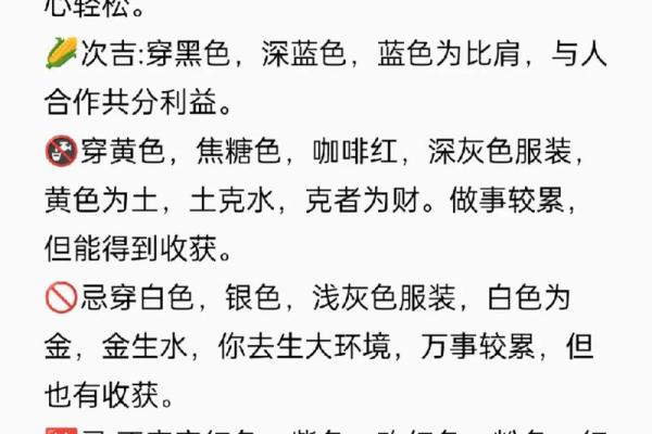 2025年4月23日五行穿衣指南