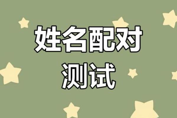 姓名配对测试 姓名配对测试爱情