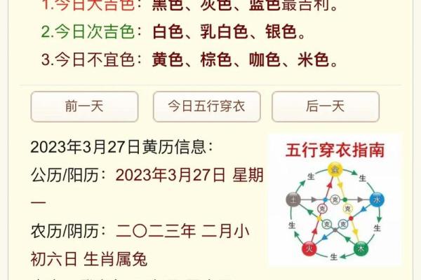 五行穿衣今日幸运颜色2025年4月14日
