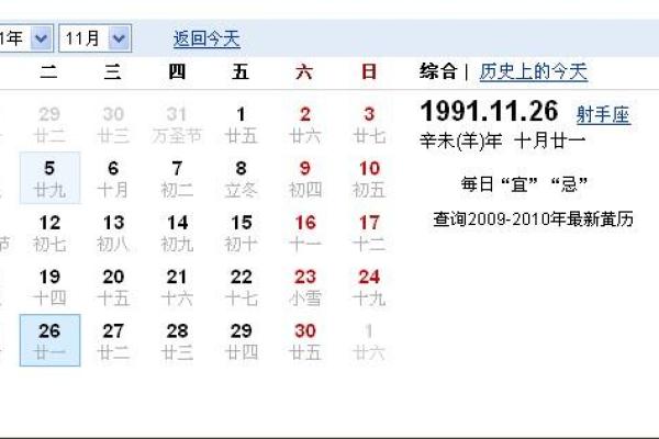 1991年1月属马还是属羊 1991年1月属什么生肖属相