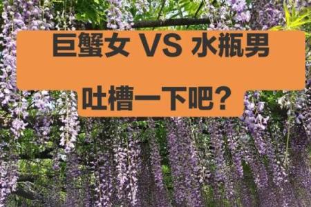 巨蟹座男和水瓶座女(巨蟹座男和水瓶座女合适吗)