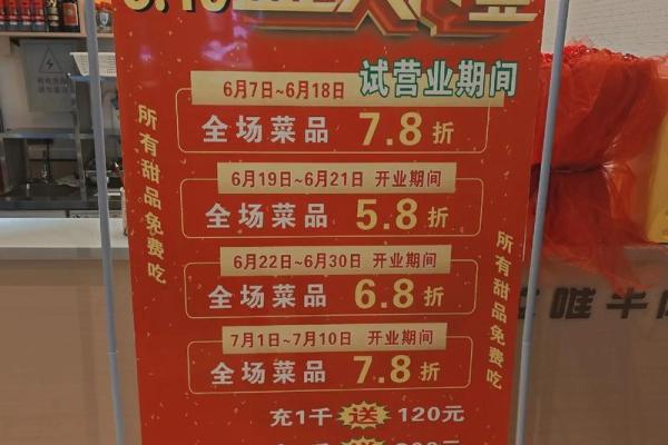 2021年四月开业那天好