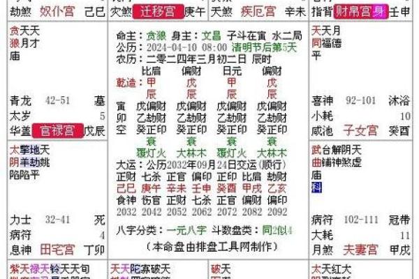 2025年4月18日辰时男命紫微斗数全解盘