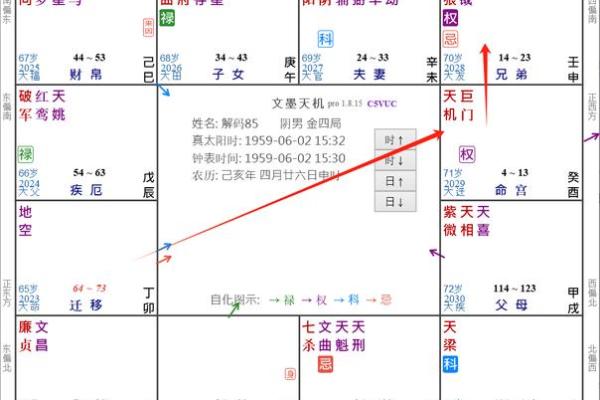 2025年4月14日申时女命紫微斗数全解盘