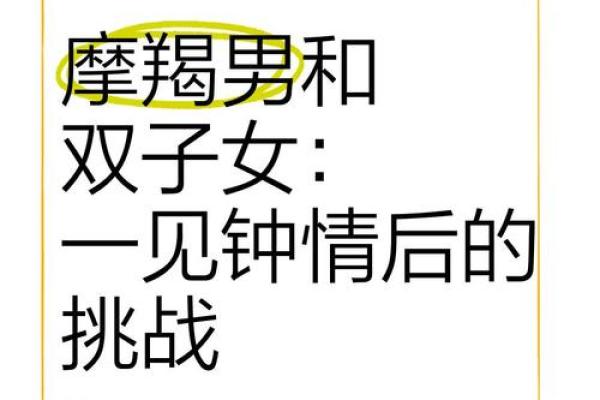 摩羯男与双子女的感情(摩羯男和双子女适合在一起吗)