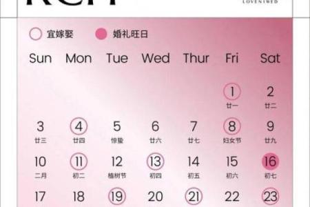 2025年阴历4月结婚吉日(2024年五月结婚吉日)