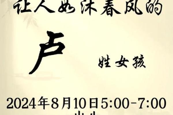 卢姓女孩名字大全-卢姓女孩起名字大全-卢姓名字大全姓名