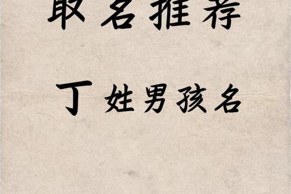 丁姓男孩名字大全-丁姓男孩起名字大全-丁姓名字大全姓名