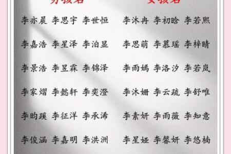 李姓女孩名字大全-李姓女孩起名字大全-李姓名字大全姓名