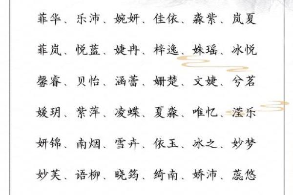 适合女孩的名字大全-姓名学姓名