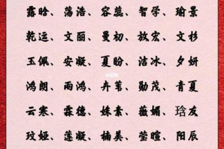 2021年7月17日出生的女孩名字集锦,取名喜用字分享姓名